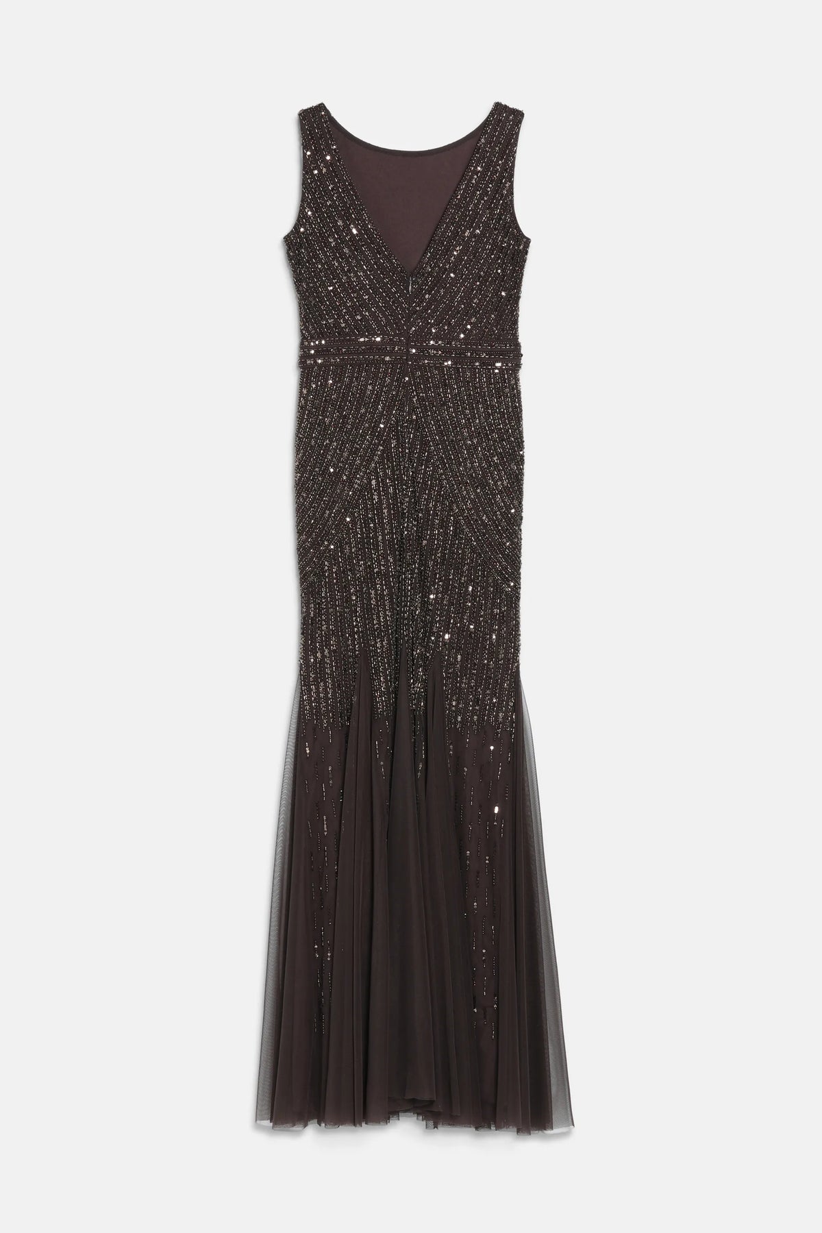 Luisa Spagnoli Gianduia Women Gradis Elegant Maxi Dress with AppliquŽs SKU: GRADIS_0966 Image 07
