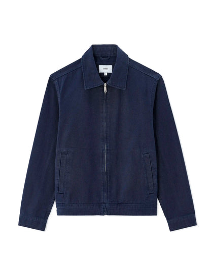 Celio_Navy 1_100% Cotton Zip-Up Shirt Collar Jacket_GUDEAN_NAVY 1_05