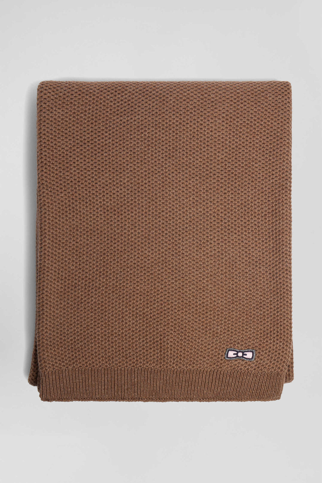 Camel Plain Cotton Scarf_H24ACTEC0002_BEF4_03