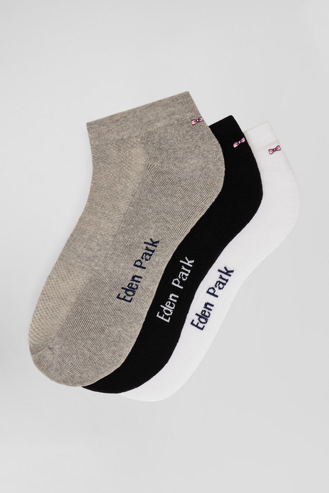 Set of 3 Pairs of Grey Mixed Cotton Socks_H24ACTPK0003_GRC_02