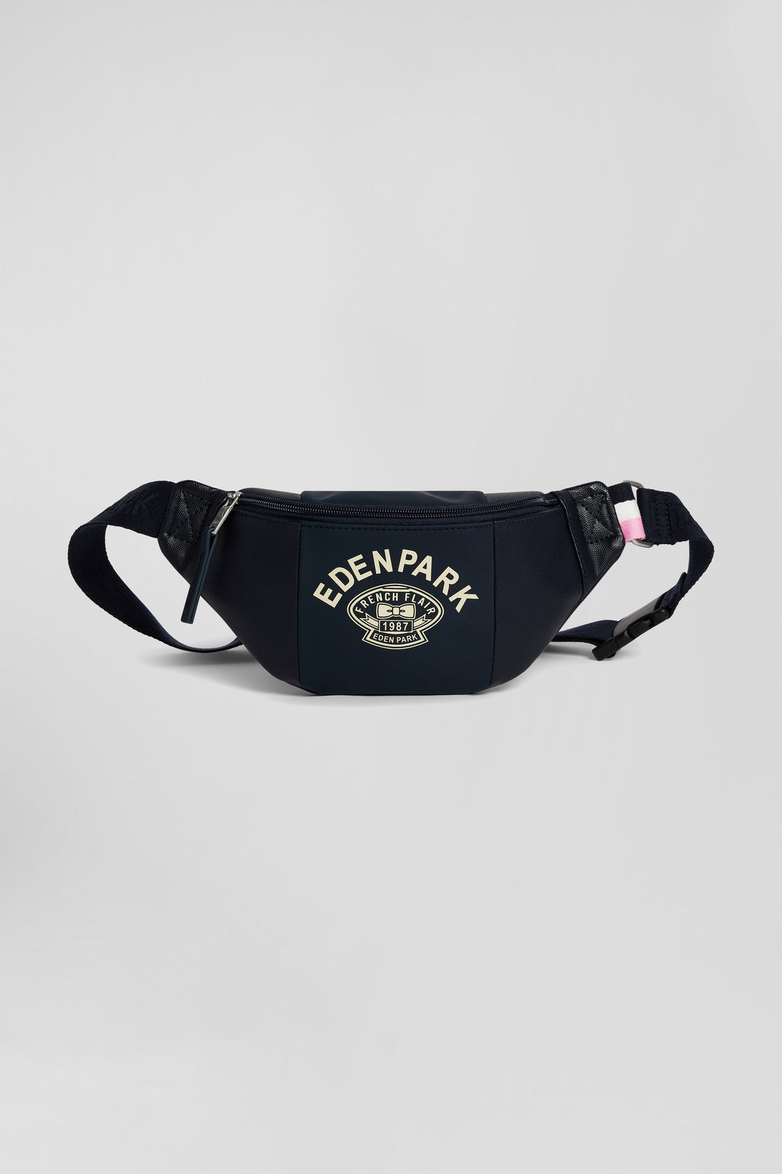 Navy Blue Waist Bag With Eden Park Screen-Print_02