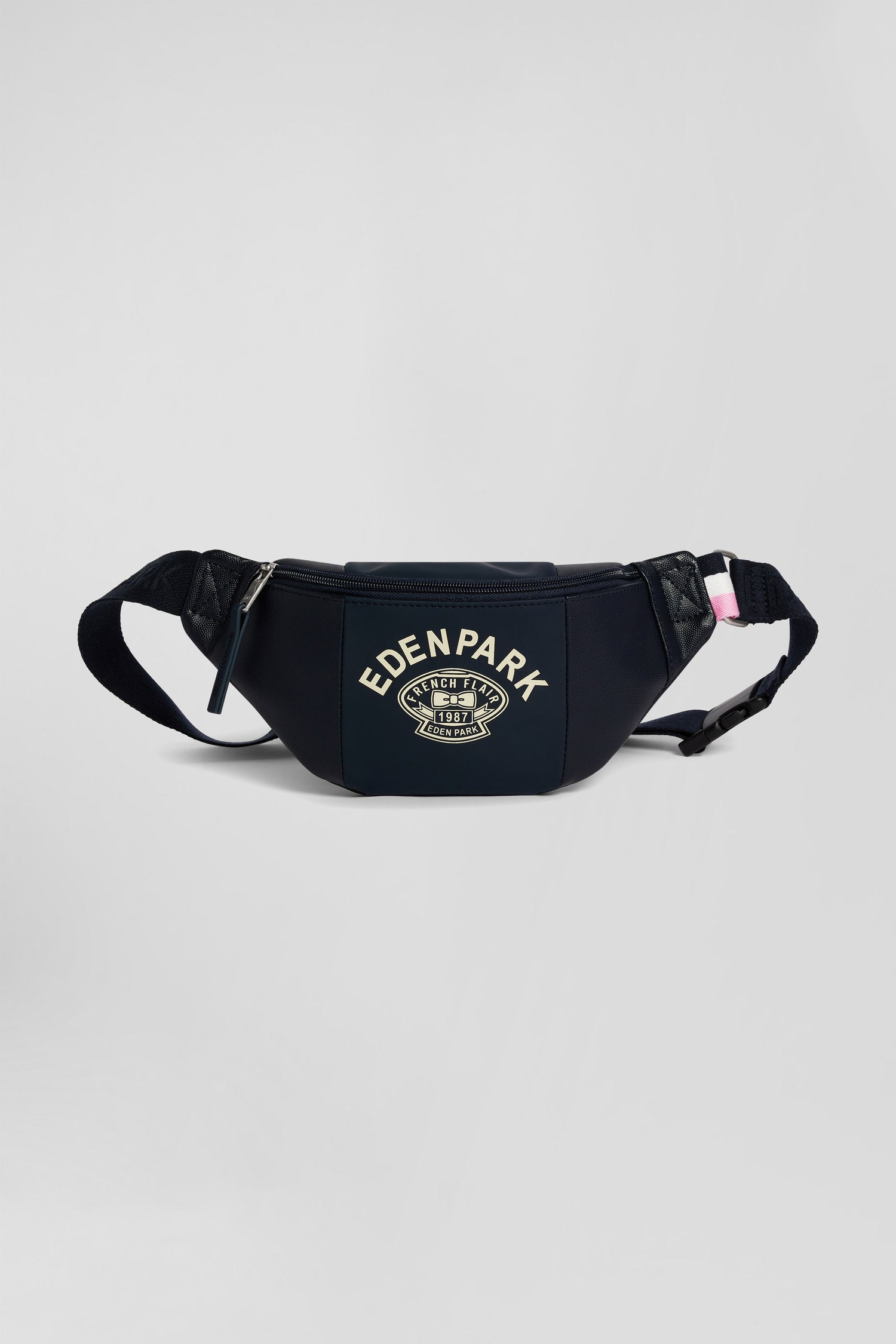 Navy Blue Waist Bag With Eden Park Screen-Print_02