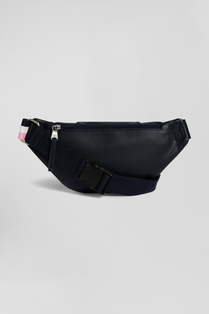 Navy Blue Waist Bag With Eden Park Screen-Print_03