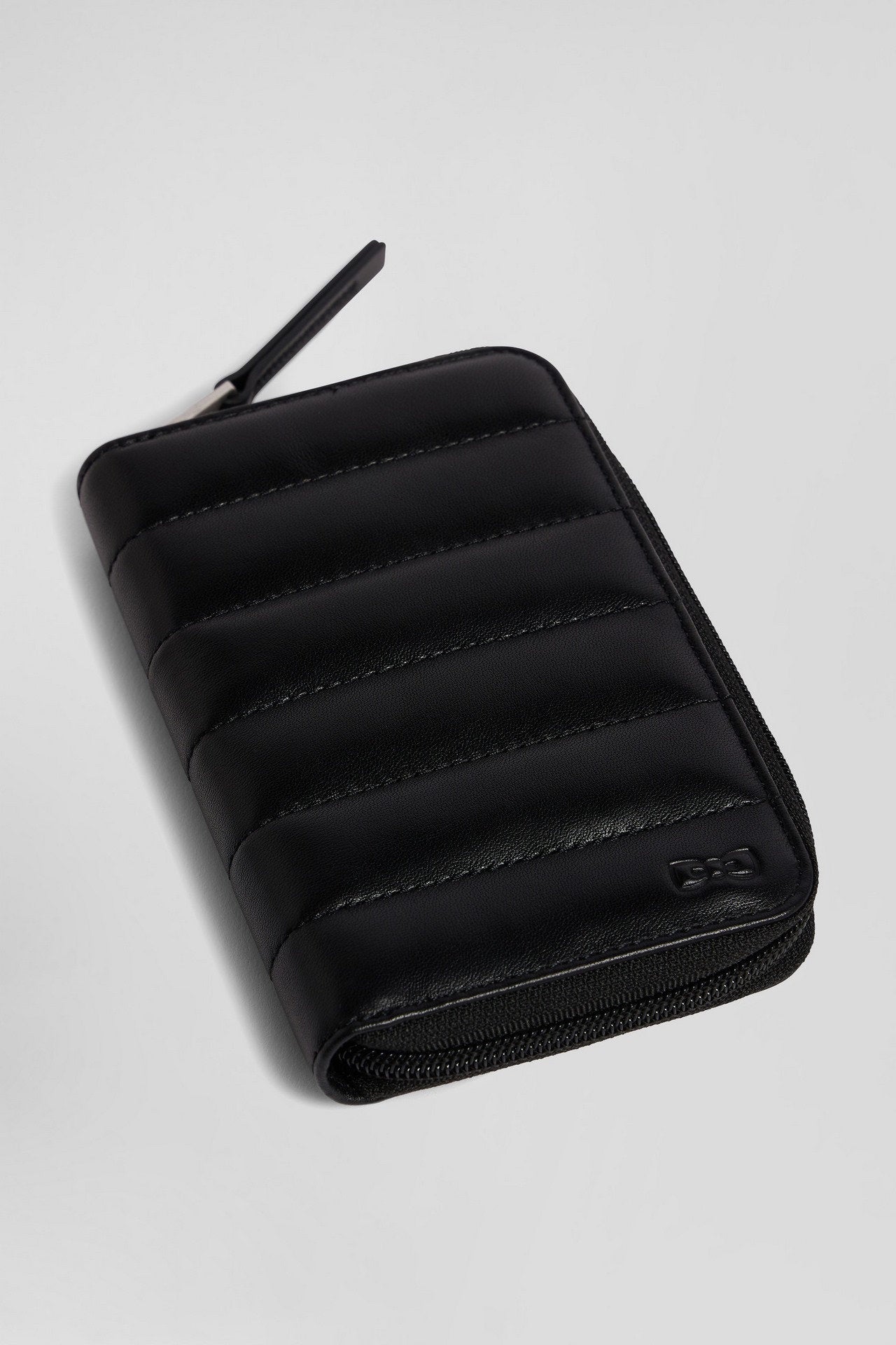 Black Leather French Wallet_03