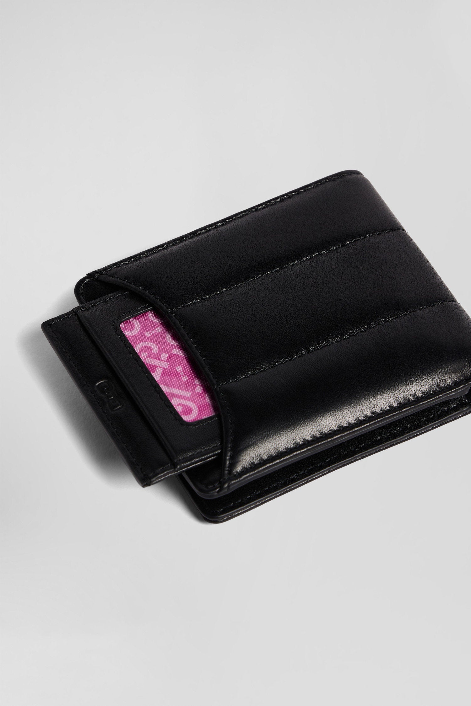 Black Quilted Leather Card Holder_03