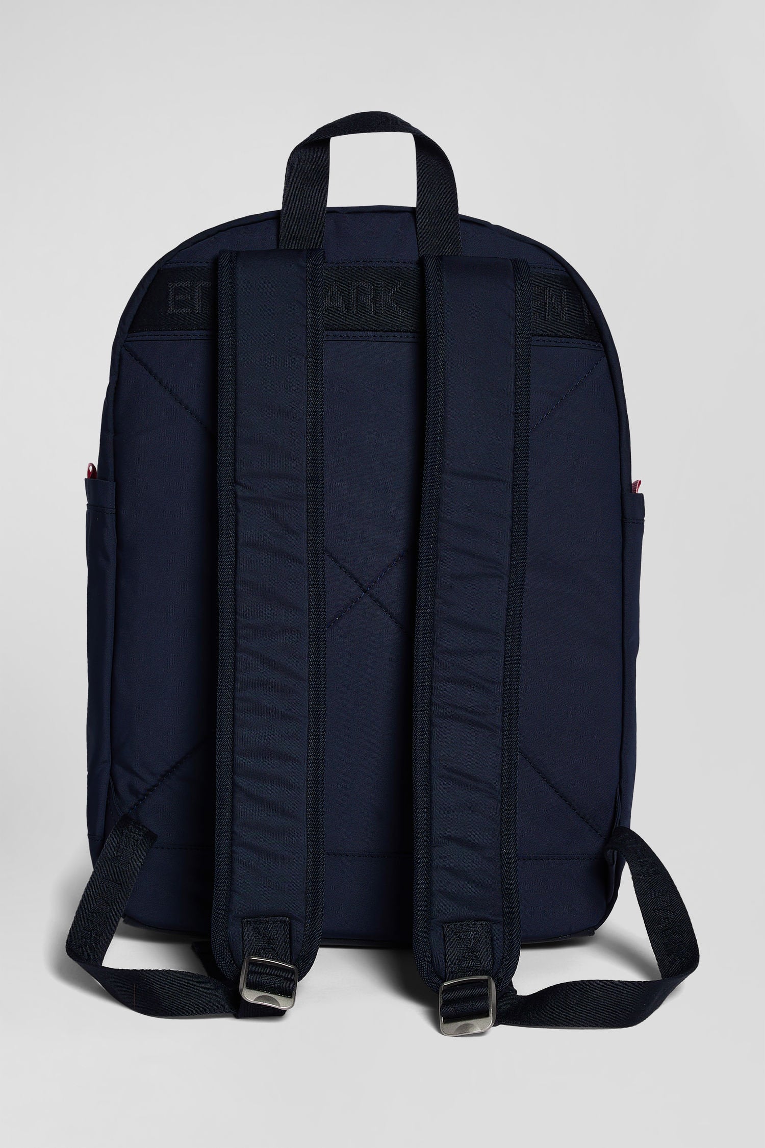 Plain Navy Blue Backpack With Eden Park Lettering_04