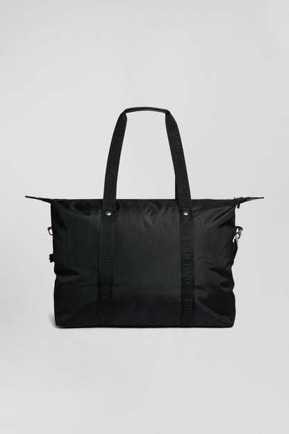 Black Jacquard Eden Park Travel Bag_03