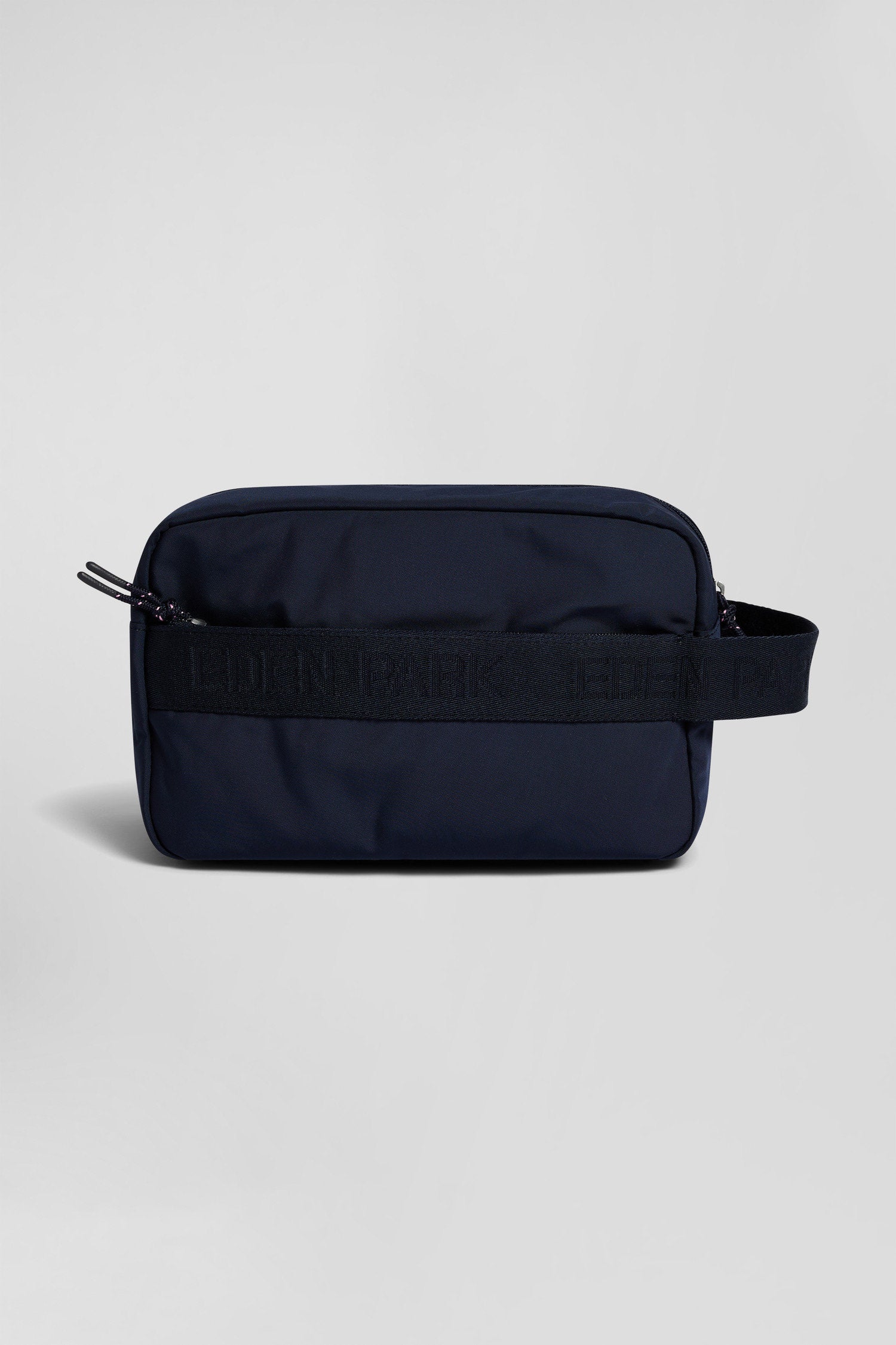 Navy Blue Jacquard Eden Park Toiletry Pouch_03