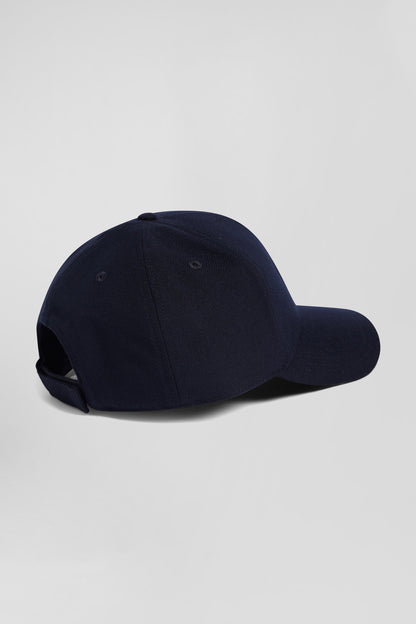 Navy Blue Cap with Bow Tie Emblem_H24CHACA0004_BLF_03