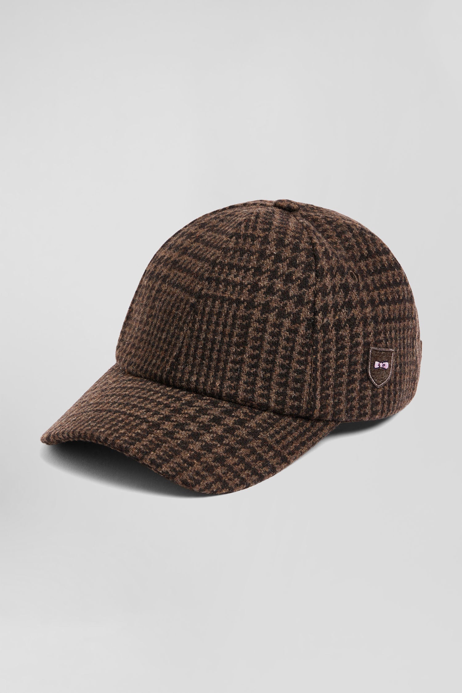 Brown Wool Blend Cap_H24CHACA0012_MAF1_01