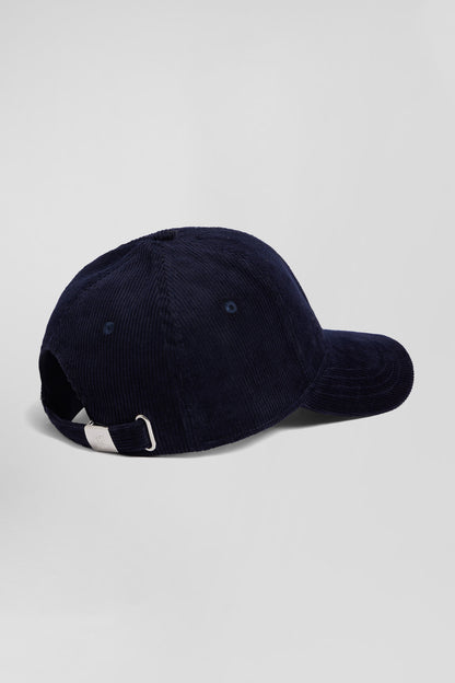 Navy Blue Corduroy Cap_03