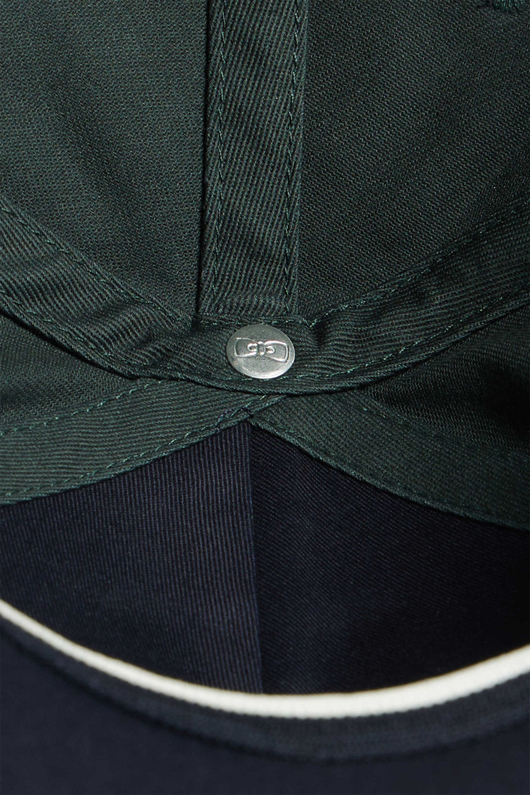 Green Bicolour Cotton Cap_03