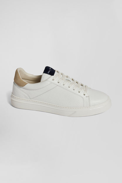 White Low-Top Leather Sneakers_02