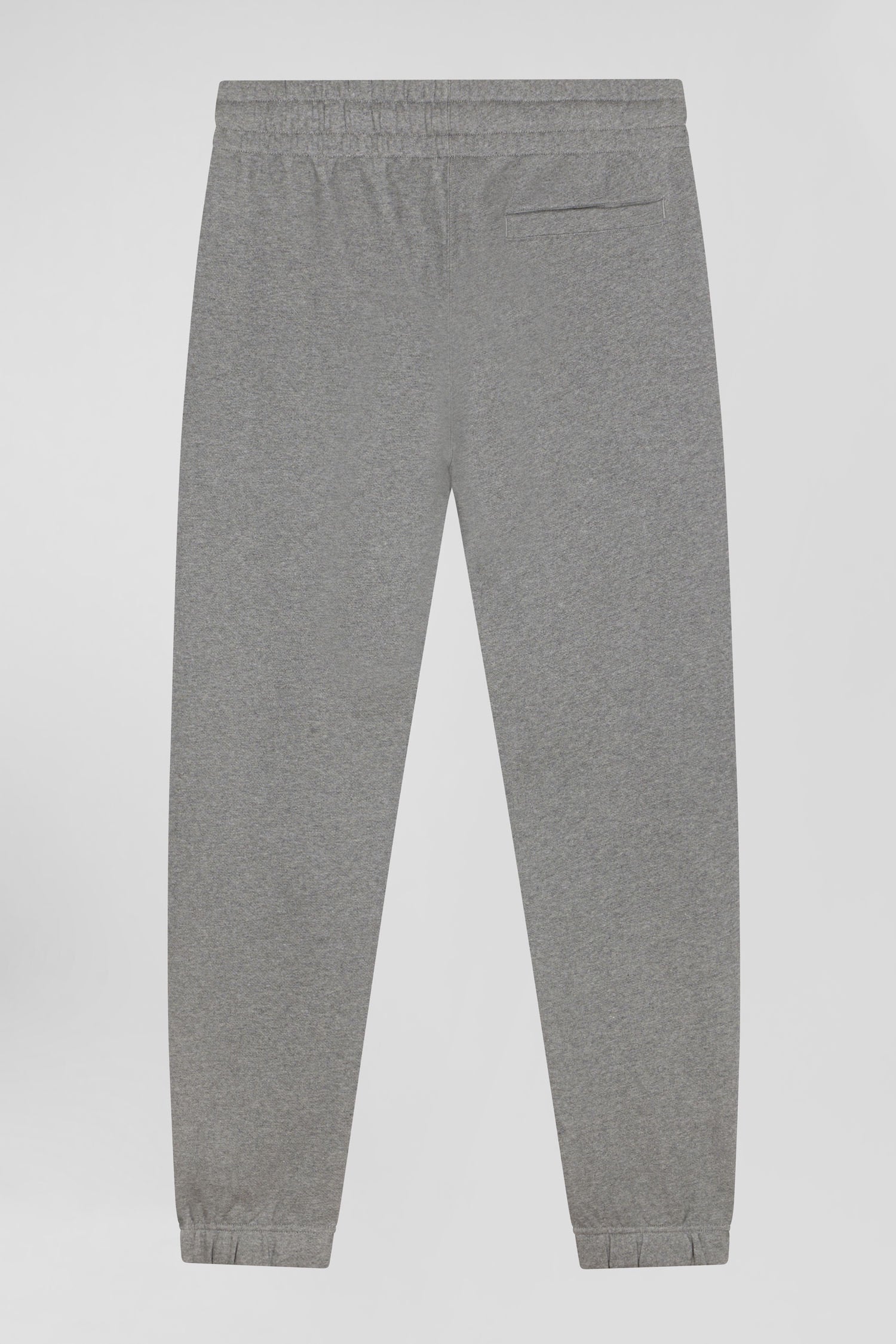 Regular Grey Brushed Fleece Jogging Bottoms_02