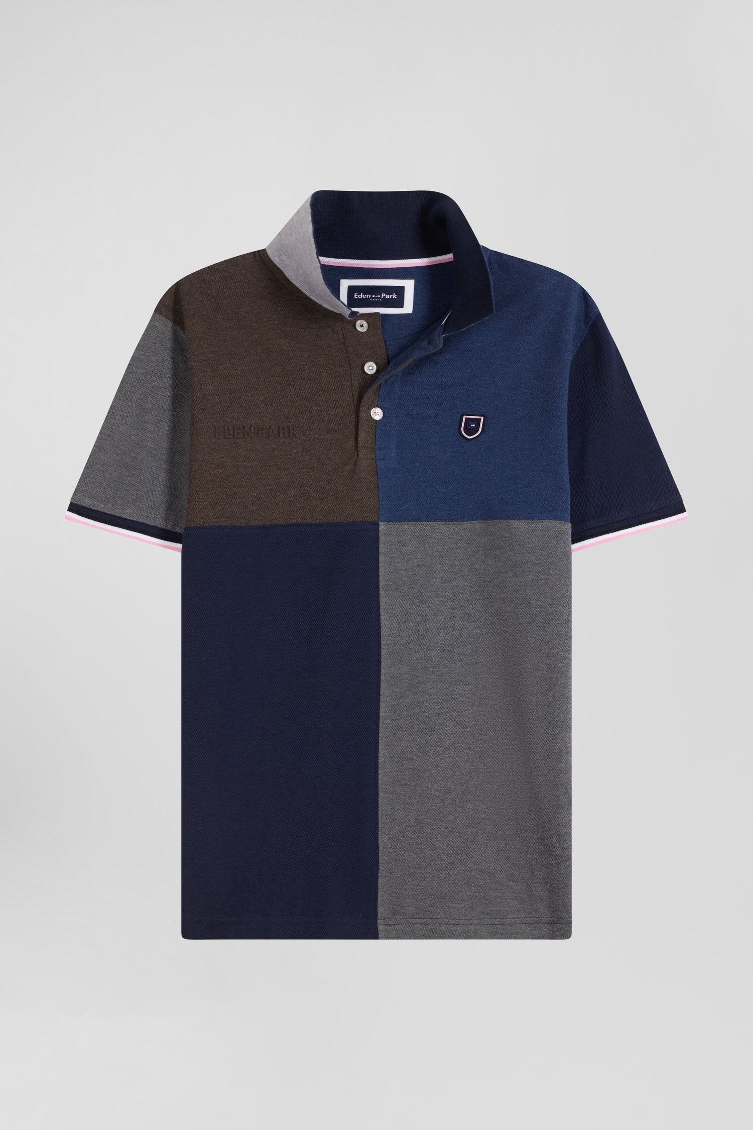 Regular Navy Barbarian Short-Sleeved Cotton PiquŽ Polo Shirt_04