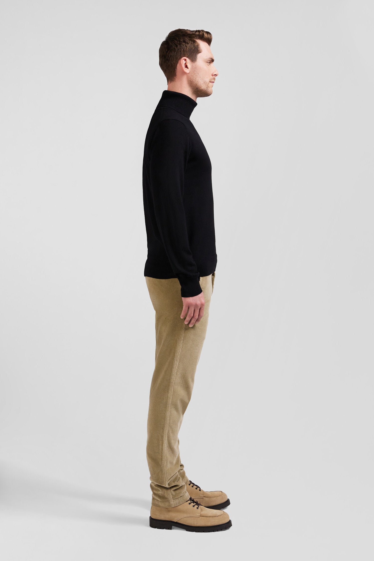 Regular Black Merino Wool Turtleneck Jumper_H24MAIPU0012_NO_09