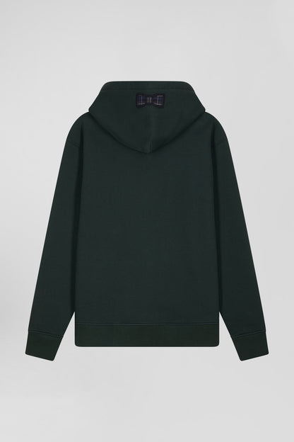 Relaxed Green Cotton Blend Hoodie_H24MAISW0035_VEF_05