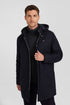 Navy Blue Short Flannel Wool Parka_H24PAMPA0008_BLF_01