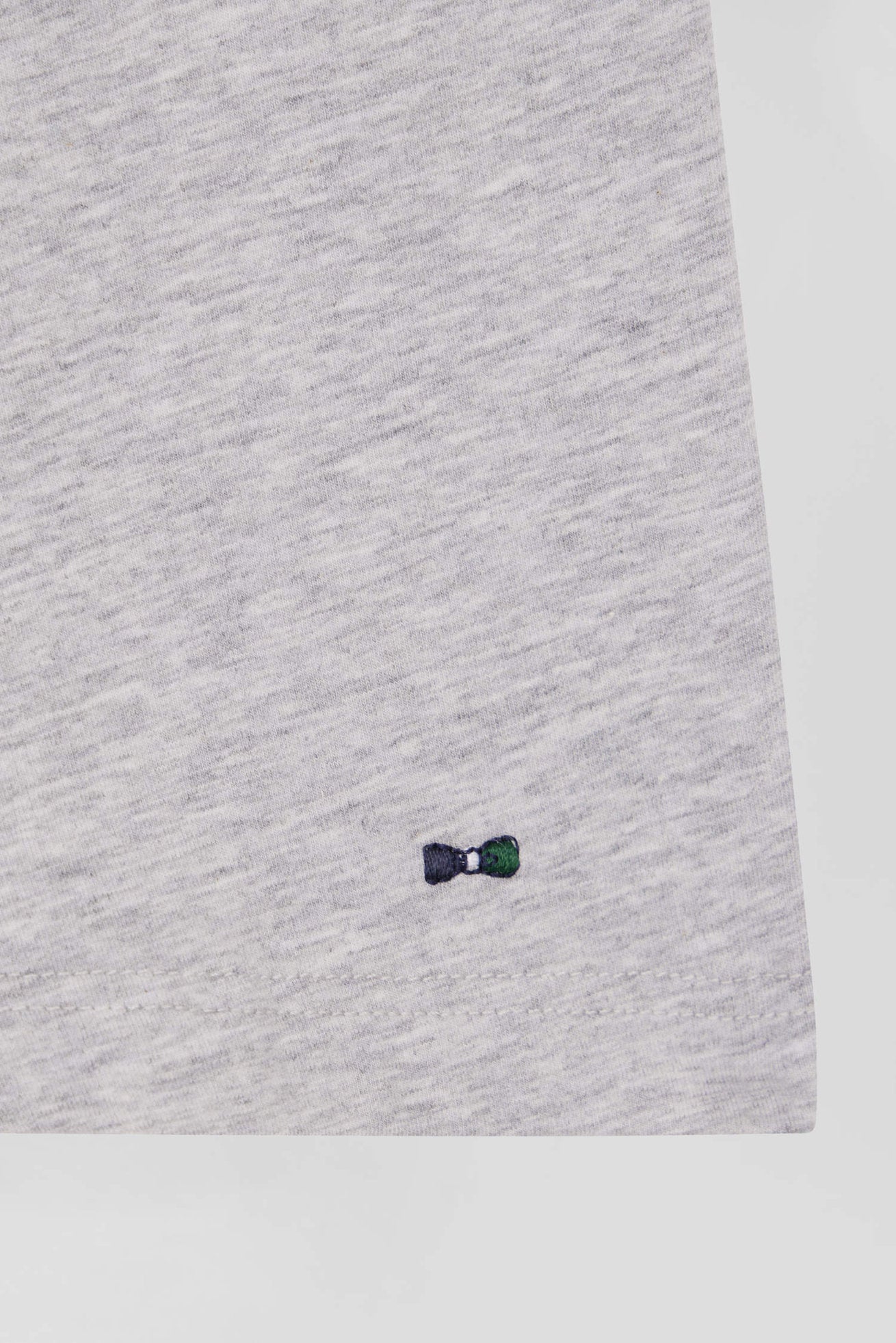 Set Of 2 Grey Stretch Cotton Boxers With Tricolor Waistband_05