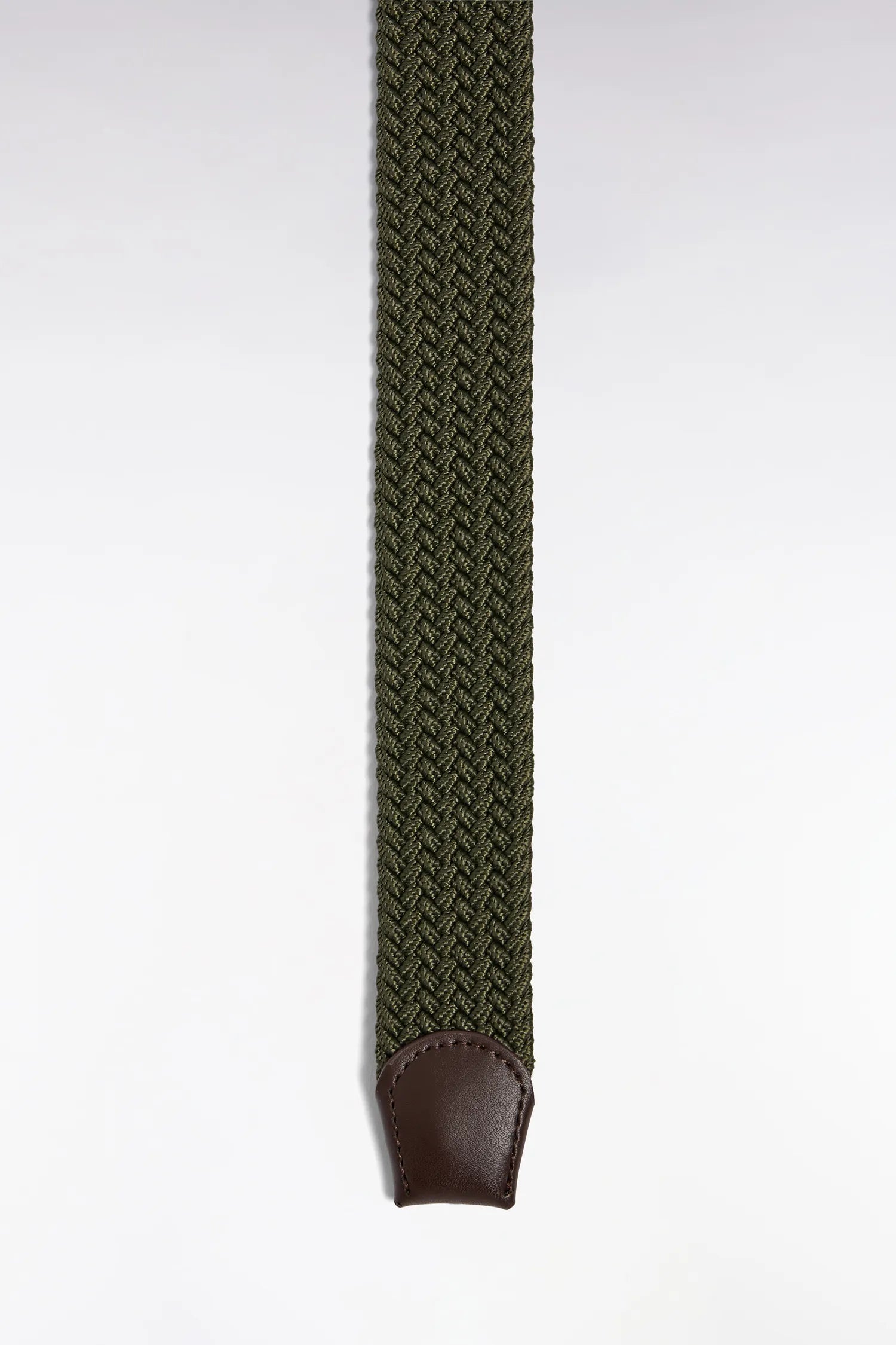 Eden Park_0_Khaki Elasticated Textile Waistband_H25ACTCE0001_KAF7_02