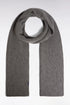 Eden Park_Grey_Dark Grey Cotton-Blend Scarf_H25ACTEC0001_GRM_01