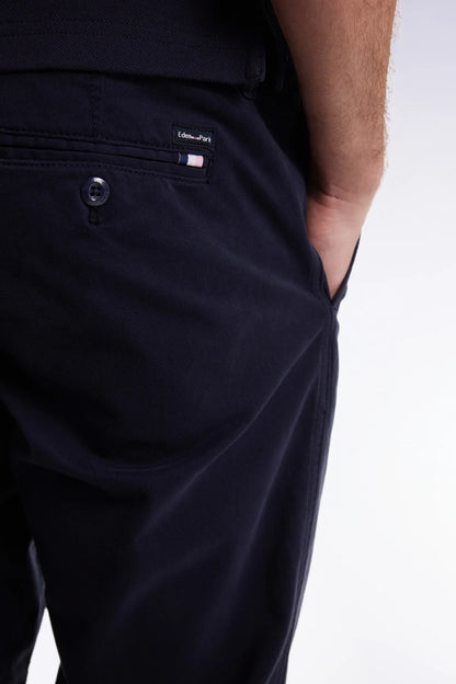 Eden Park_Blue_Wrinkle-Free Chinos in Navy Stretch Cotton_H25BAS0C0003_BLF_04