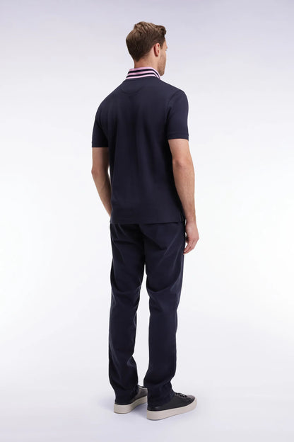 Eden Park_Blue_Wrinkle-Free Chinos in Navy Stretch Cotton_H25BAS0C0003_BLF_05