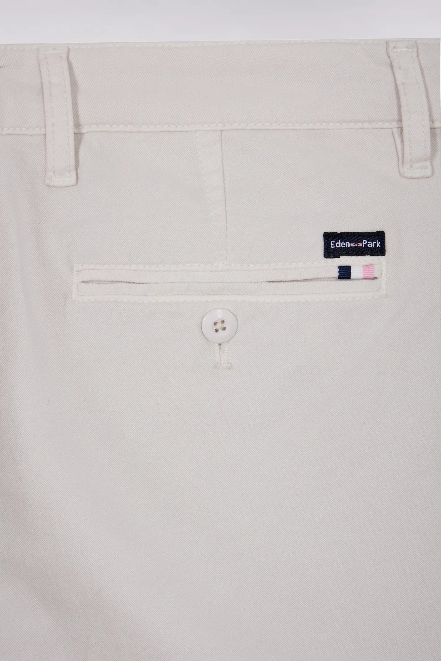 Eden Park_0_Wrinkle-Free Chinos in Ecru Stretch Cotton_H25BAS0C0003_ECC2_06
