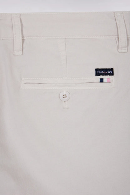 Eden Park_0_Wrinkle-Free Chinos in Ecru Stretch Cotton_H25BAS0C0003_ECC2_06