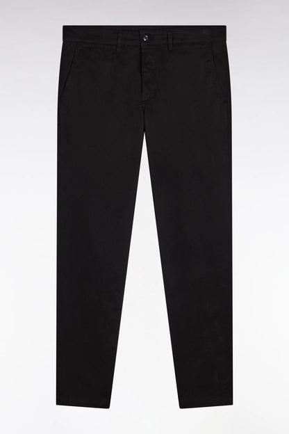 Eden Park_0_Wrinkle-Free Chinos in Black Stretch Cotton_H25BAS0C0003_NO_02