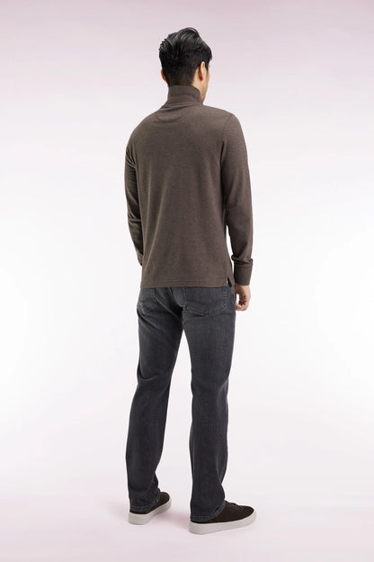 Eden Park_Grey_5-Pocket Jeans in Faded Grey Stretch Denim Blend with a Regular Fit_H25BAS5P0011_GRF_05