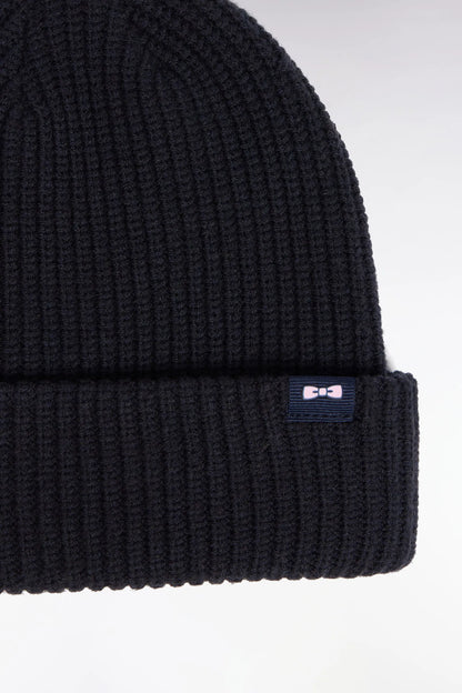 Eden Park_Blue_Navy Cotton-Blend Beanie_H25CHABN0001_BLF_02