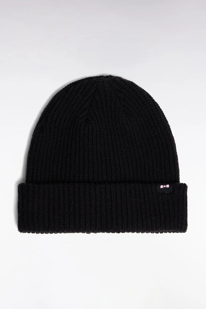 Eden Park_Black_Black Cotton-Blend Beanie_H25CHABN0001_NO_01