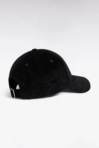 Eden Park_0_Black Corduroy Cap_H25CHACA0003_NO_02