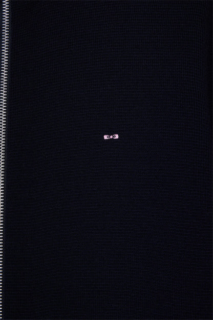 Eden Park_Blue_Straight Cut Navy Merino Wool Cardigan_H25MAICA0007_BLF_06