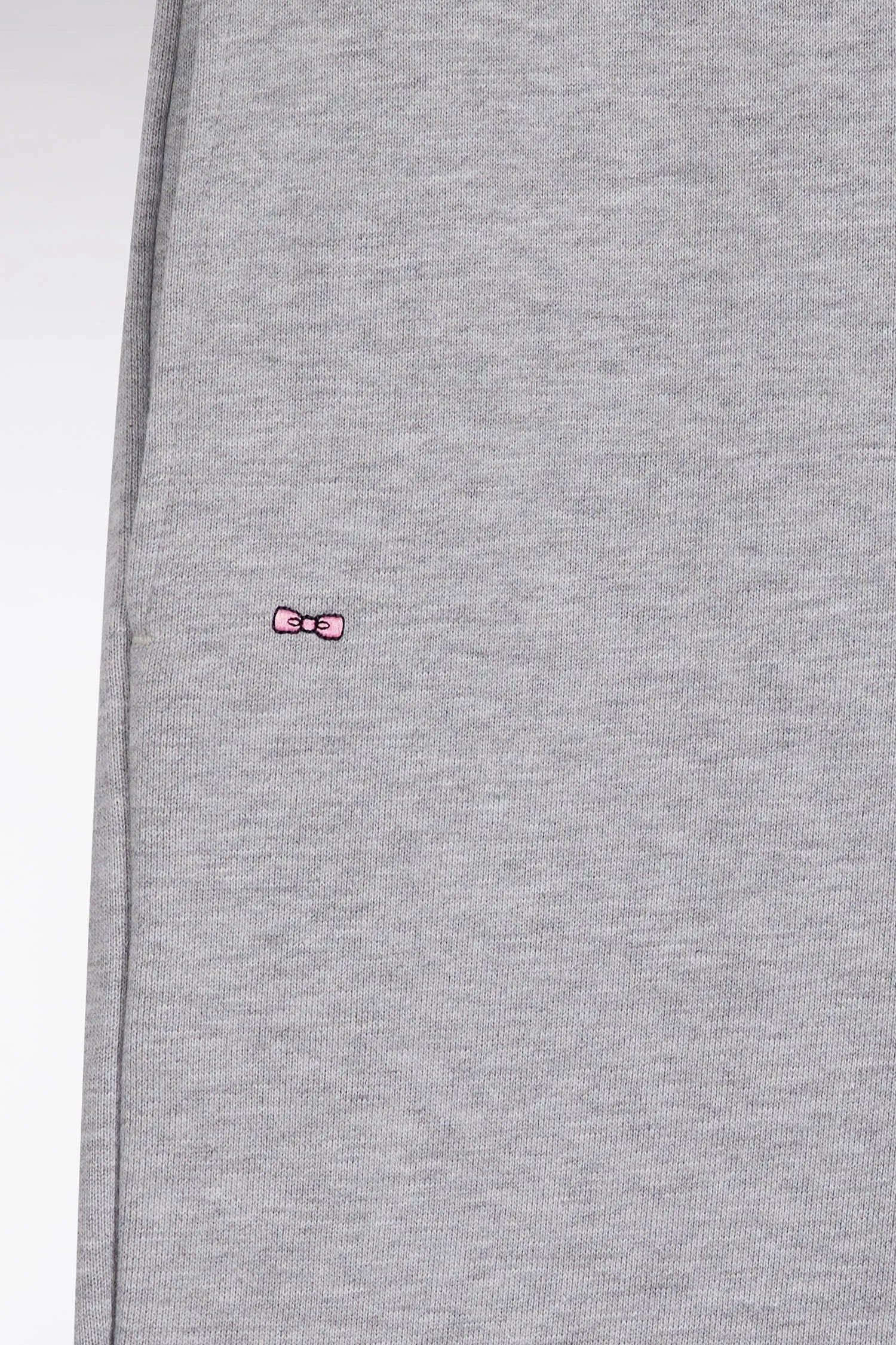 Eden Park_Grey_Grey Brushed Fleece Joggers with Straight Cut_H25MAIJO0002_GRM24_06