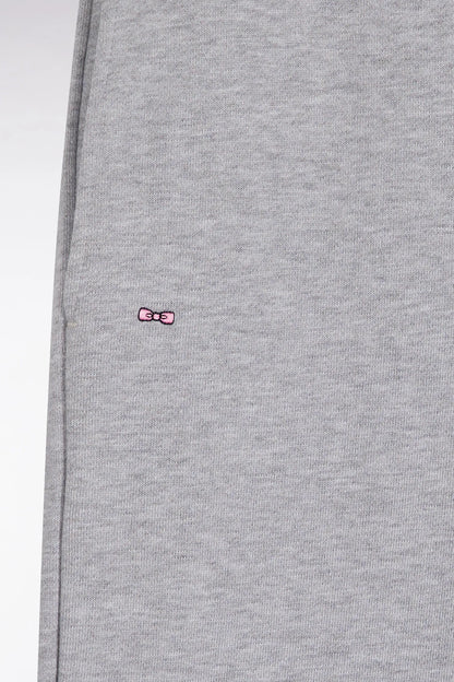 Eden Park_Grey_Grey Brushed Fleece Joggers with Straight Cut_H25MAIJO0002_GRM24_06