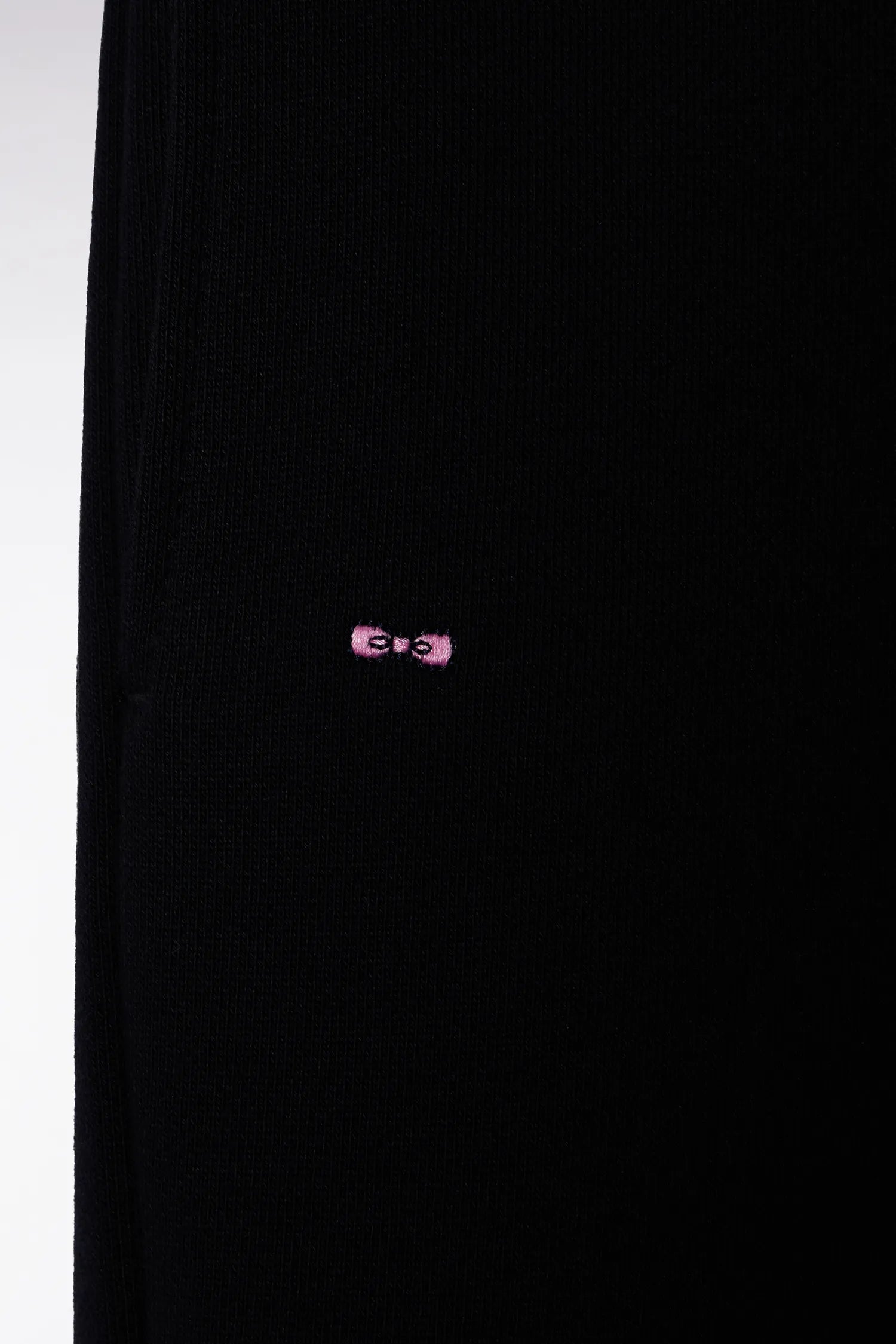 Eden Park_Black_Black Brushed Fleece Joggers with Straight Cut_H25MAIJO0002_NO_06