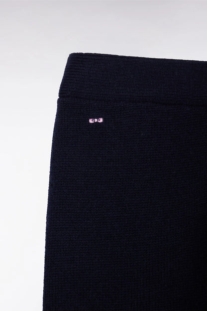 Eden Park_0_Navy Cotton Fleece Joggers - a Shooter_H25MAIJO0012_BLF_02