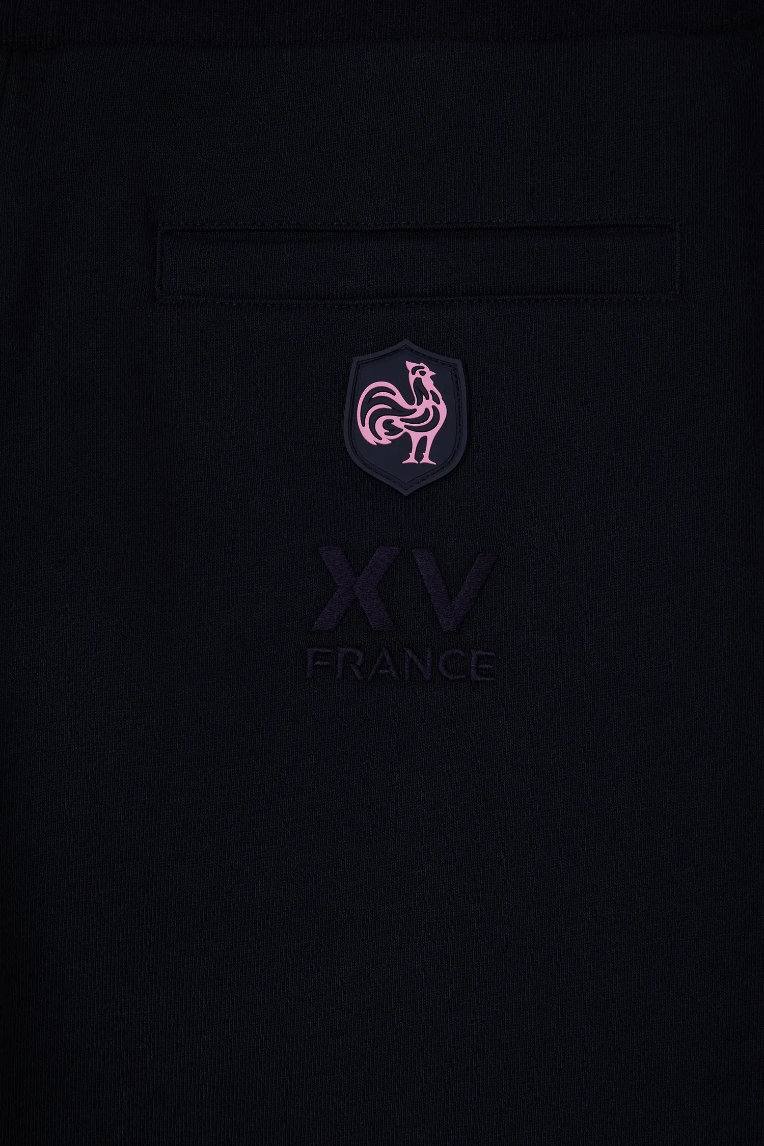 Eden Park_Blue_Straight Cut Navy Fleece Joggers Xv De France_H25MAIJO0026_BLF_02