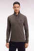 Eden Park_Brown_Long-Sleeved Polo Shirt in Brown Stretch Cotton with Slim Fit_H25MAIPL0008_MAM20_01