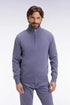 Eden Park_Blue_Trucker Collar Sweater in Wool and Cotton Blue Grey_H25MAIPU0002_BLC17_01