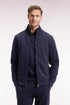 Eden Park_Blue_Zipped Navy Cotton Sweatshirt with a Straight Cut_H25MAISW0003_BLF_01