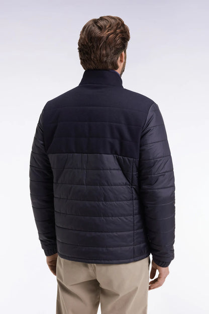 Eden Park_Blue_Marine Bi-Material Down Jacket_H25PAMDL0004_BLF_05