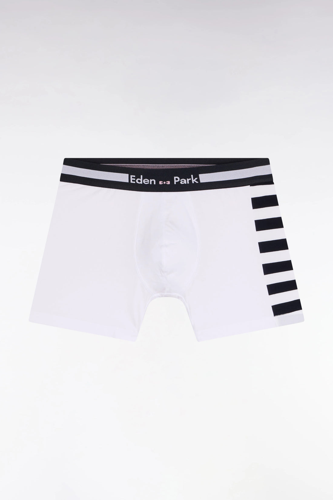 Eden Park_0_Pack of Two Stretch Cotton Jersey Boxer Briefs with White and Navy Stripes_H25SVEPK0008_BC_01