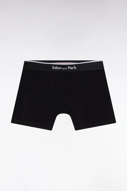 Eden Park_0_Pack of Two Stretch Cotton Jersey Boxer Briefs with White and Navy Stripes_H25SVEPK0008_BC_02