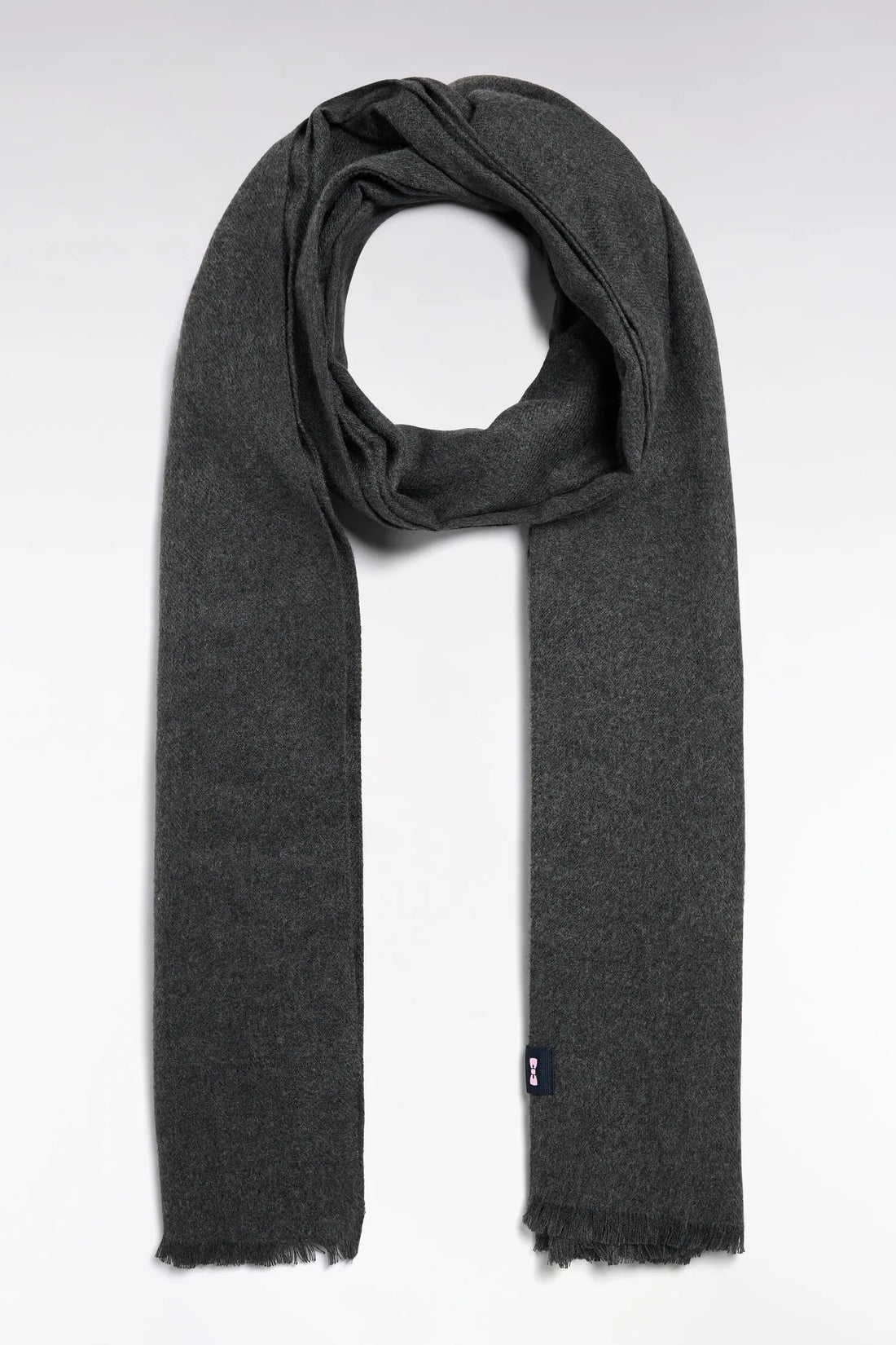 Eden Park 0 Men Light Scarf in Mottled Grey SKU: H26ACTEC0006_GRF Image 01
