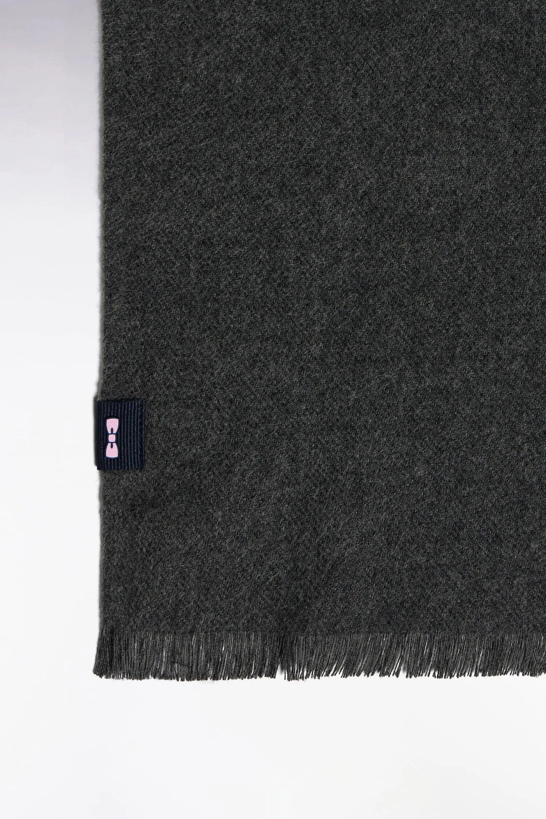 Eden Park 0 Men Light Scarf in Mottled Grey SKU: H26ACTEC0006_GRF Image 02