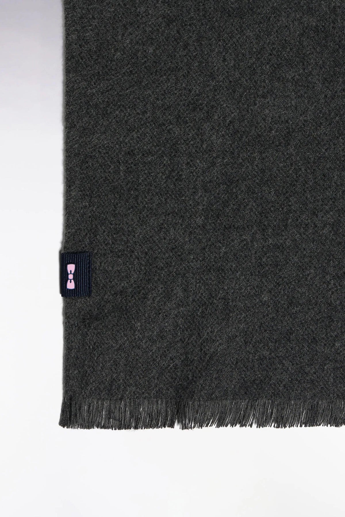 Eden Park 0 Men Light Scarf in Mottled Grey SKU: H26ACTEC0006_GRF Image 02
