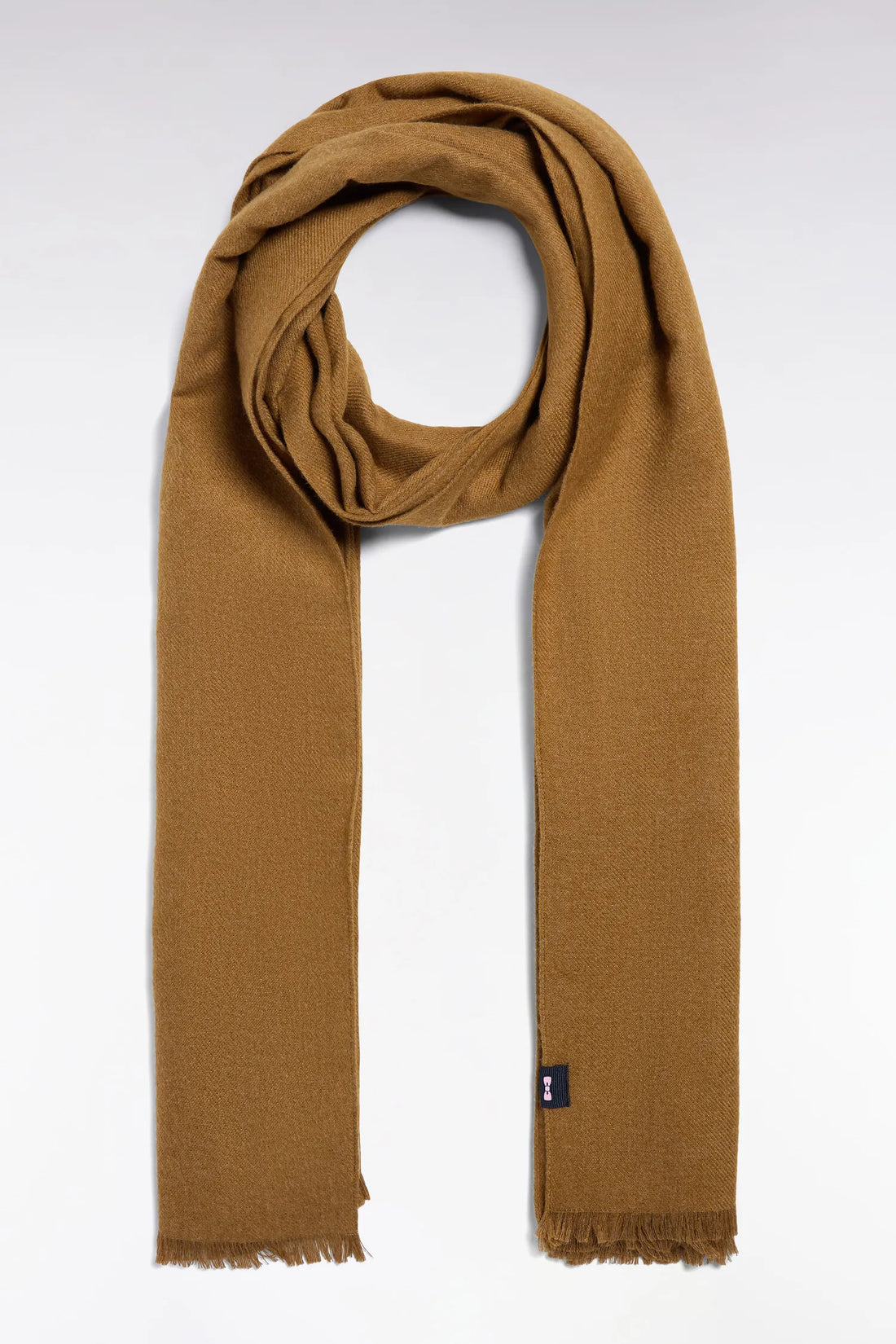 Eden Park 0 Men Light Brown Mottled Scarf SKU: H26ACTEC0006_MAM20 Image 01